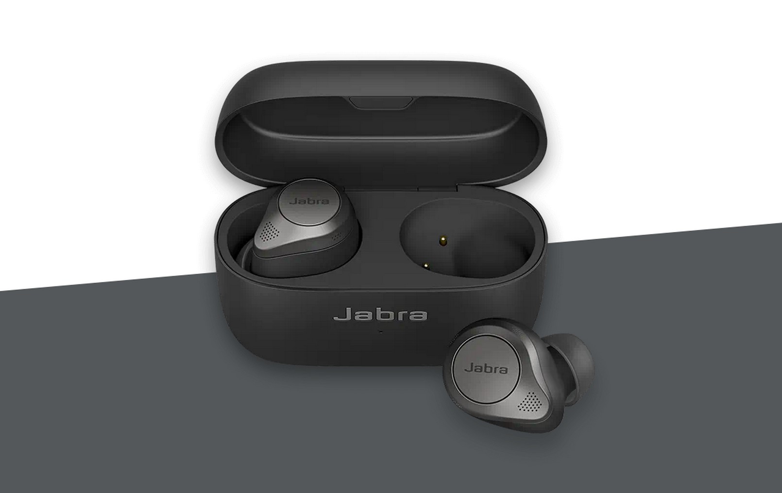 Avec les Elite 85t, Jabra fait son entrée sur le marché des écouteurs Bluetooth à réduction de bruit active.&nbsp;© Jabra