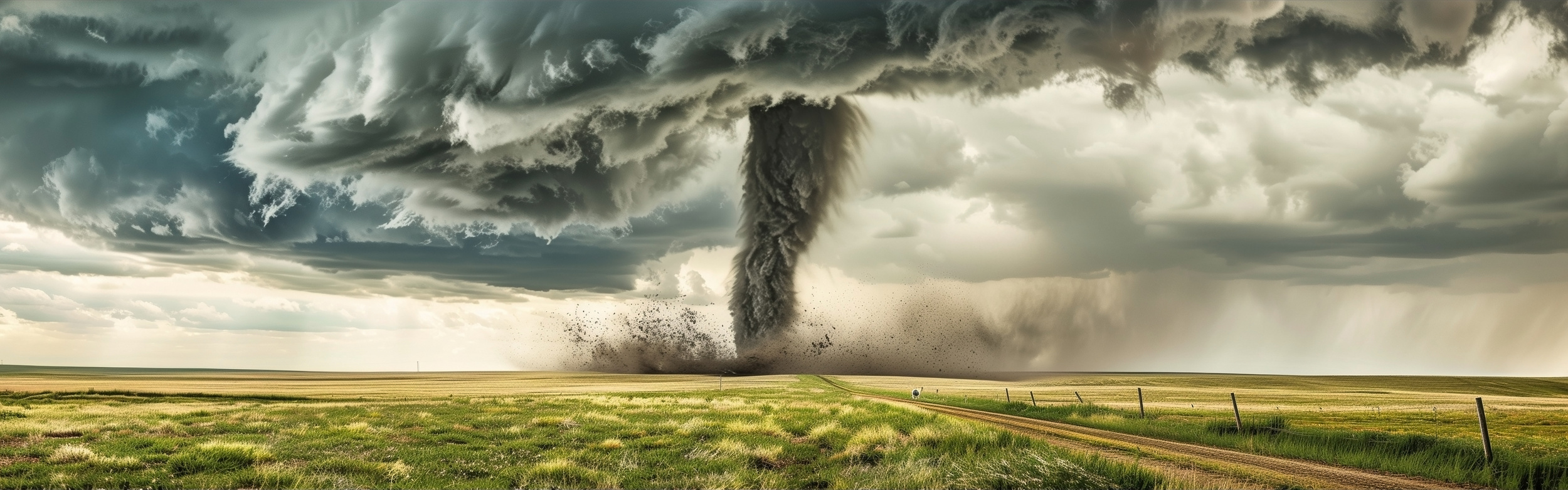 Le nombre de tornades va exploser aux États-Unis à partir du mois de mai. Générée à l'aide de l'IA. ©  Nipawan, Adobe Stock