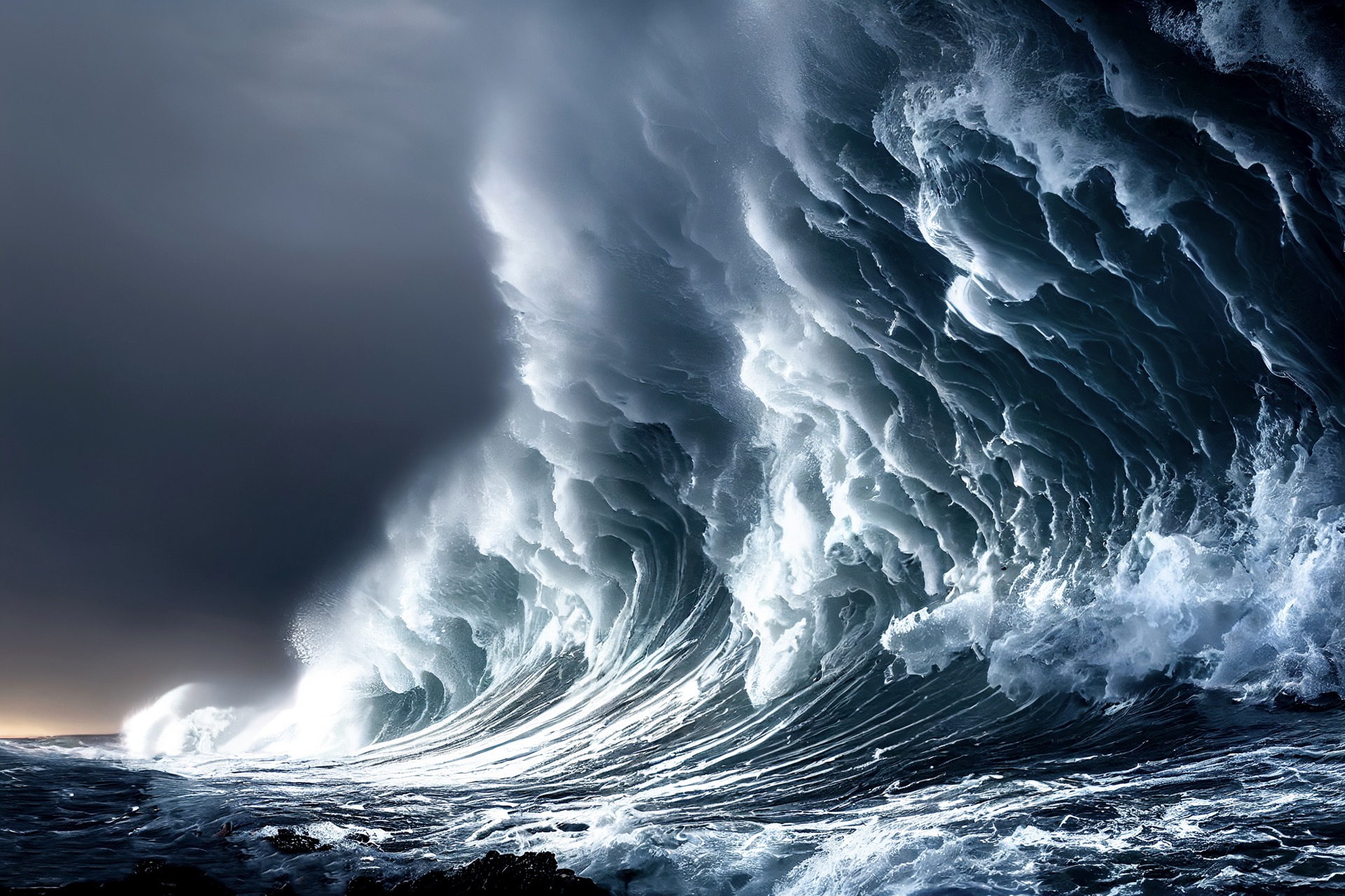 Un important tsunami aurait durement touché les côtes d'Europe du Nord il y a 8 200 ans. © Viks_jin, Adobe Stock
