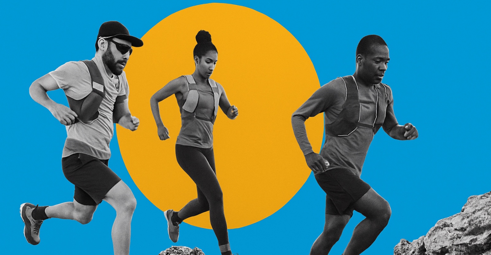 L'ultra-trail scientifique de Clécy a permis d'étudier les réponses de 56 coureurs à un effort long et intense. © XD, ChatGPT 