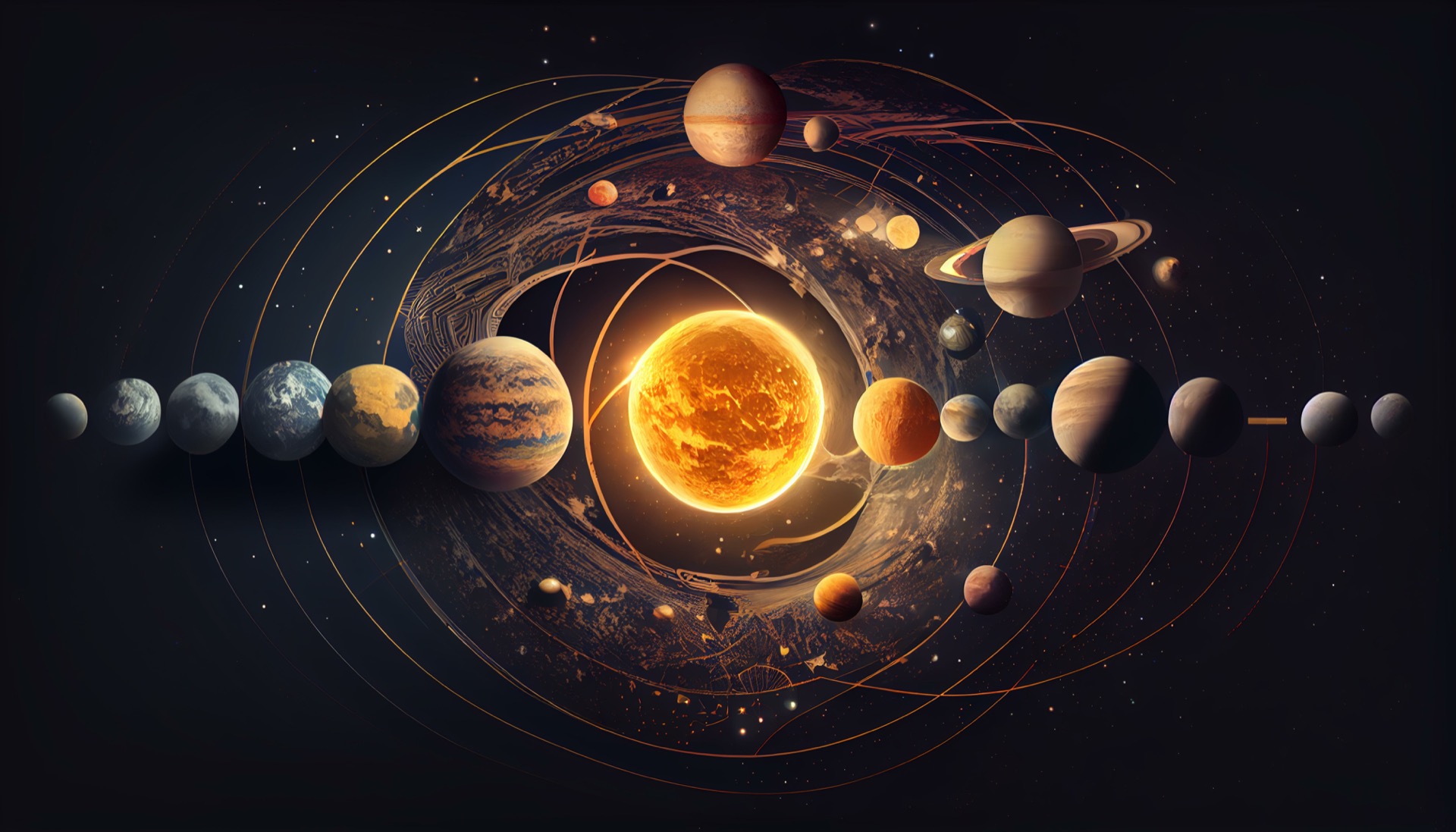 La deuxième loi de Kepler suggère que la vitesse orbitale d'une planète varie de manière à ce que la surface balayée soit constante, ce qui signifie que la planète accélère lorsqu'elle est proche du Soleil et ralentit lorsqu'elle en est éloignée. © Denis Evtekhov, Adobe Stock