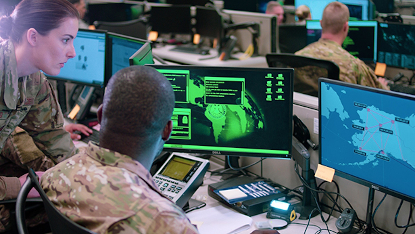 Une simple faute de frappe pouvait diriger tous les mails provenant de l’armée américaine au Mali. © US Army