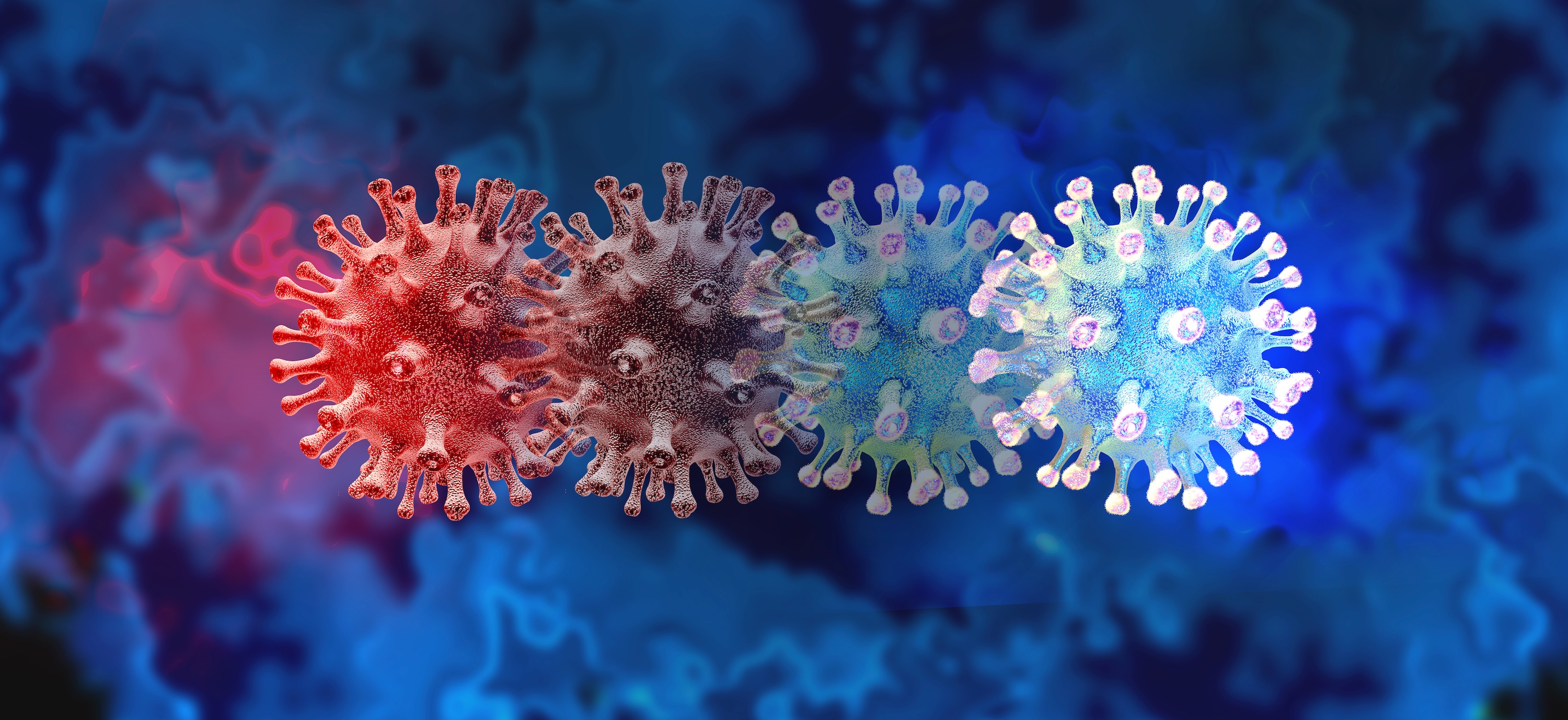 Le variant Delta est plus contagieux et résiste mieux aux anticorps neutralisants que les autres formes du SARS-CoV-2. © freshidea, Adobe Stock