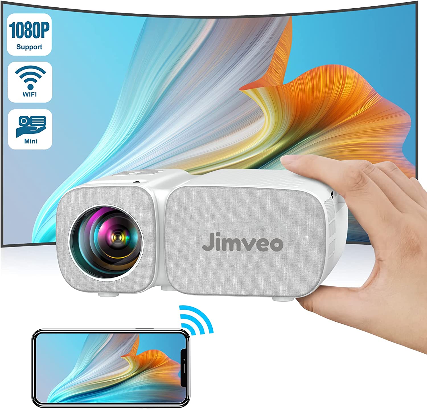 Réduction sur le vidéoprojecteur portable Jimveo C11 © Amazon