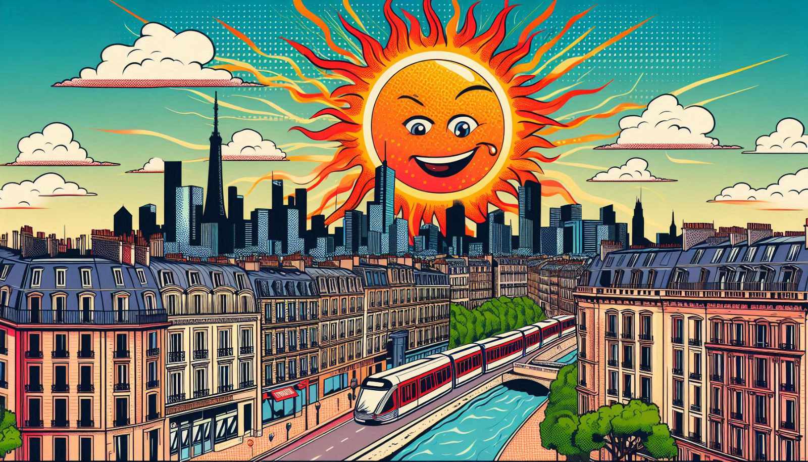 Quelle ville de France détient le plus haut taux de mortalité d'Europe face à la canicule ? © A.A, Bing IA