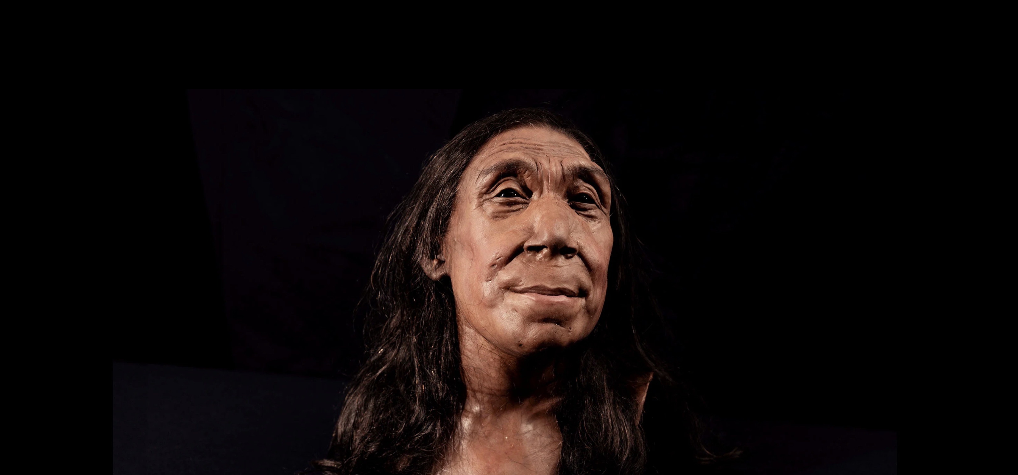 Le visage reconstitué de Shanidar Z. © BBC Studios, Jamie Simonds