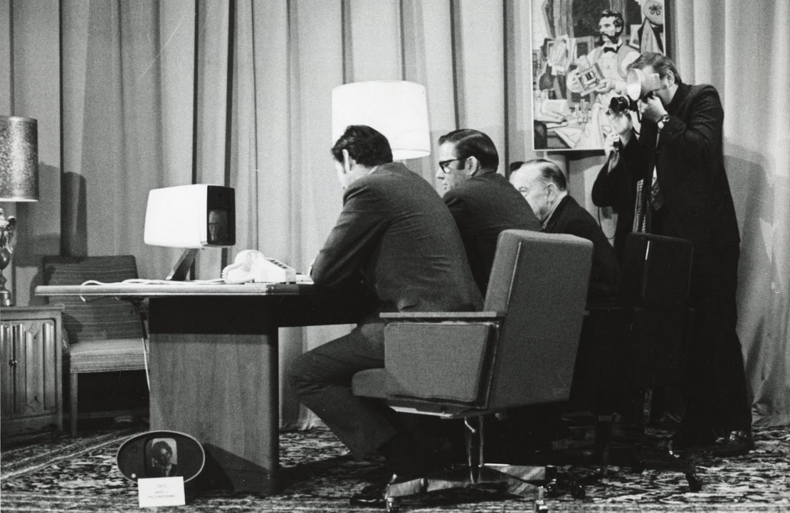 Le 30 juin 1970 AT&T lançait le Picturephone II, le premier appareil de visioconférence grand public. © Université de Carnegie Mellon