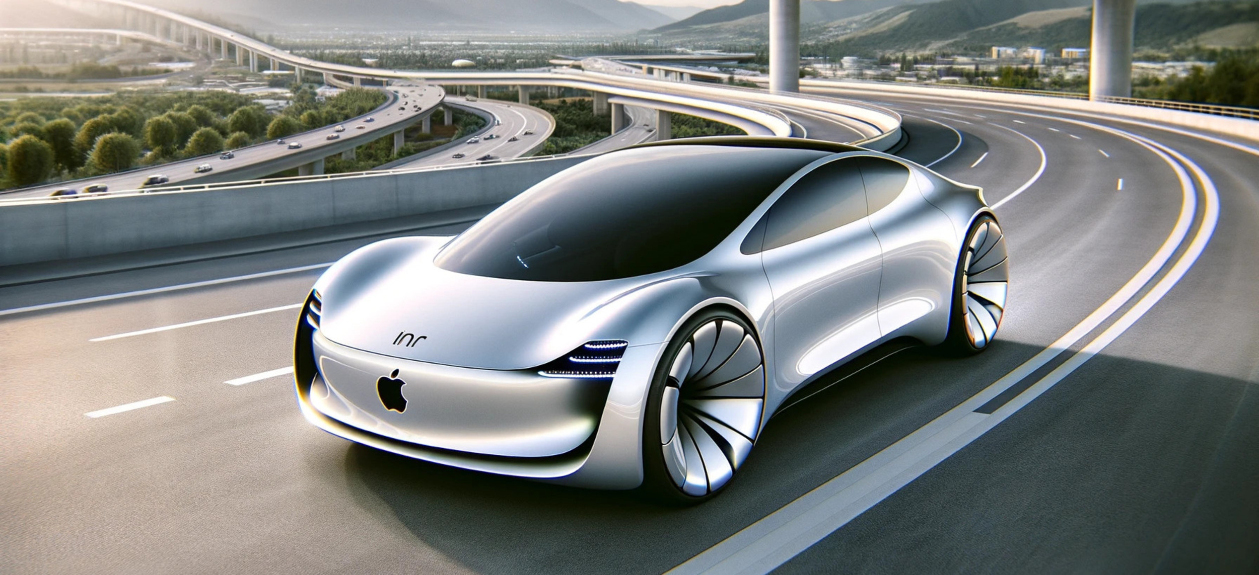 L’Apple Car ne verra jamais le jour. © C.A et Dall-E pour Futura