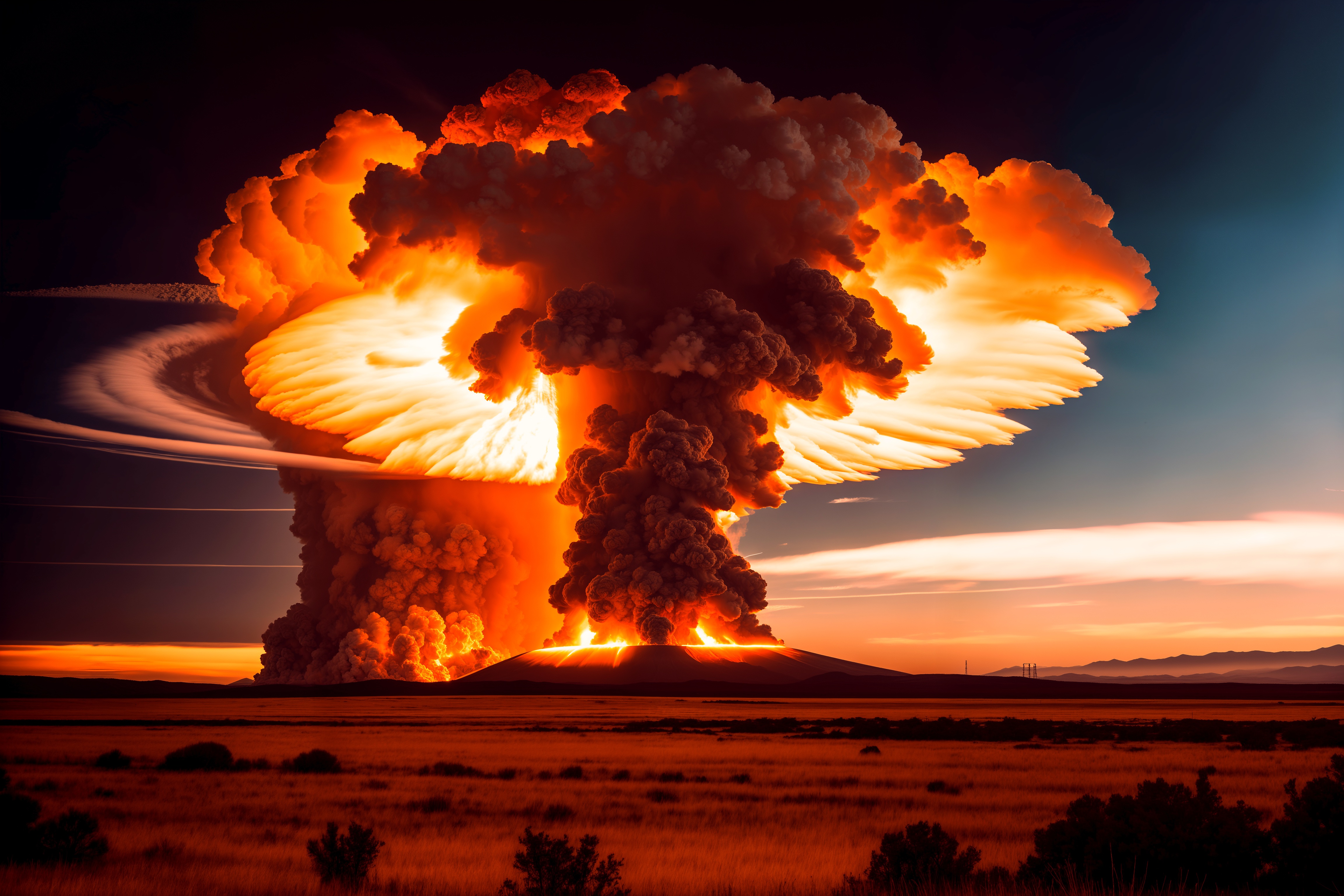 La puissance des éruptions volcaniques est mesurée par l'Indice d'explosivité volcanique (IEV). Notée de 0 à 8, elle concerne surtout les éruptions explosives. © Joshgmit, Pixabay