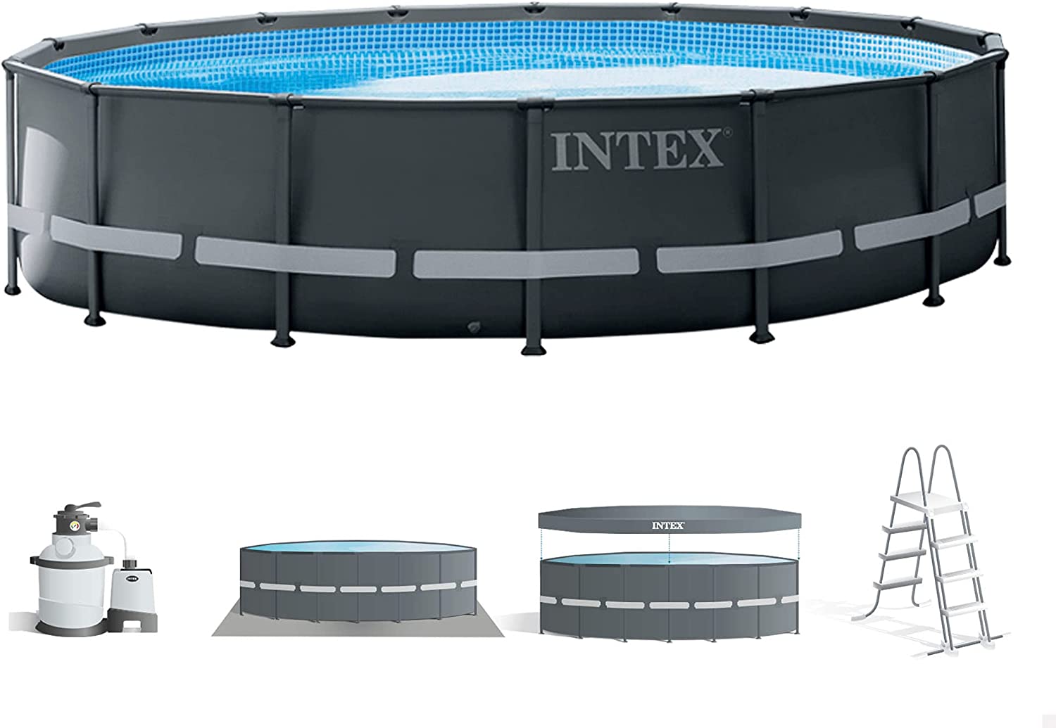Bon plan : la piscine tubulaire Intex Ultra XTR © Amazon