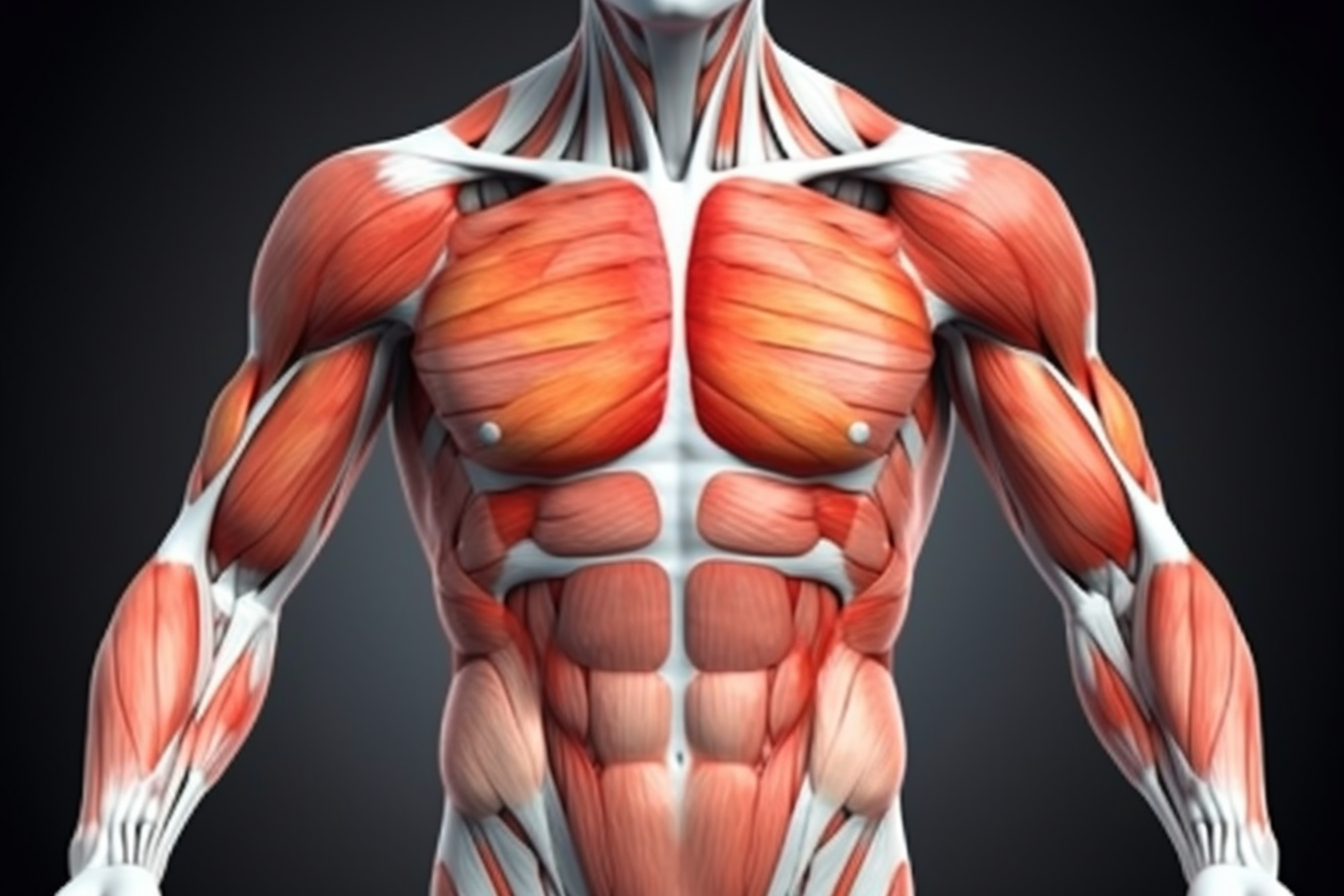 Le muscle petit pectoral est un muscle thoracique situé sous le grand pectoral © Muhammad Shoaib, Adobe Stock