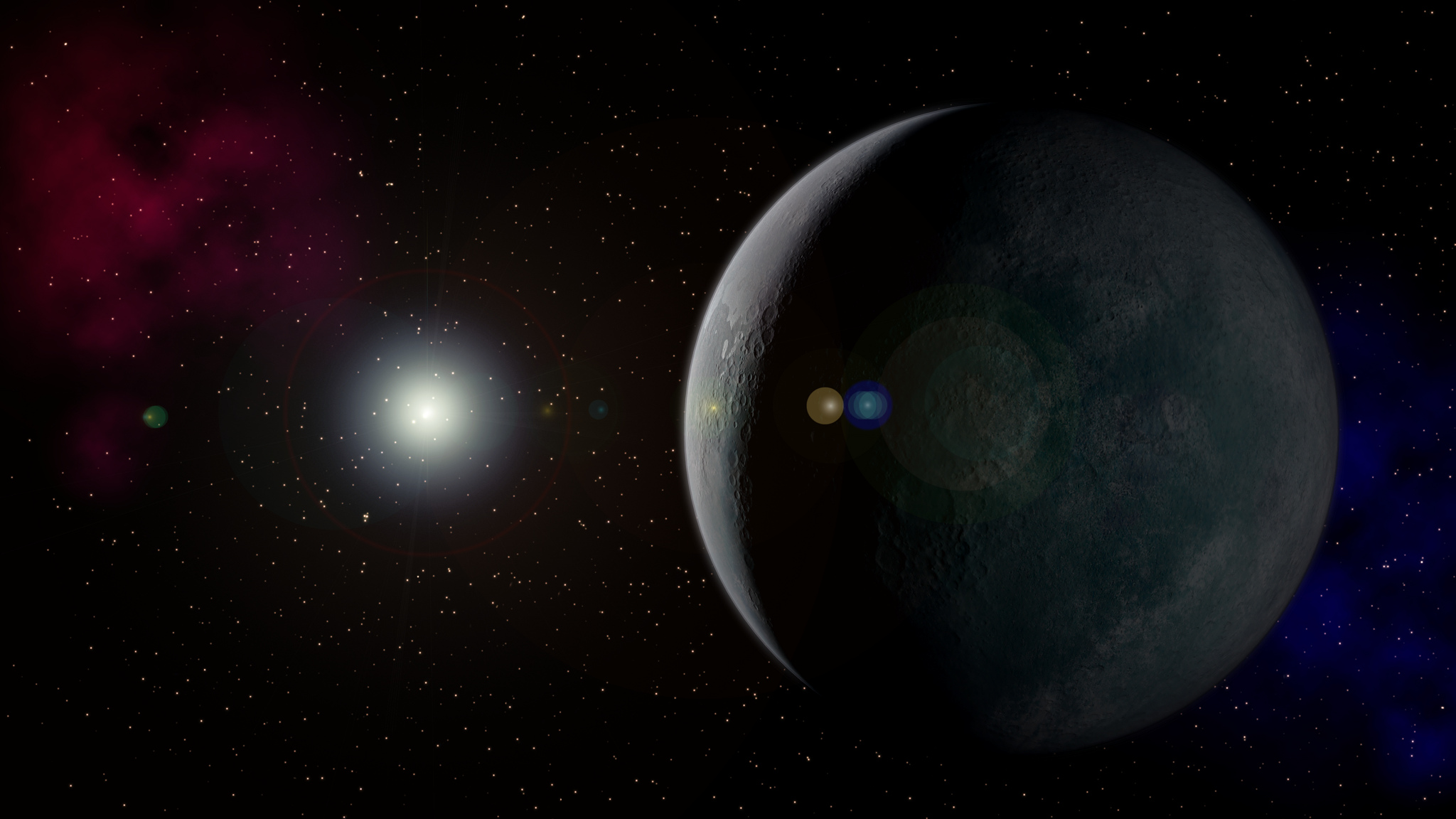 Des chercheurs pensent trouver une preuve supplémentaire de l’existence d’une neuvième planète aux confins de notre Système solaire en étudiant la trajectoire des comètes observées au Moyen-Âge et dépeintes dans les tapisseries. ©️ Kevin Gill/Elizabeth Gill, Flickr