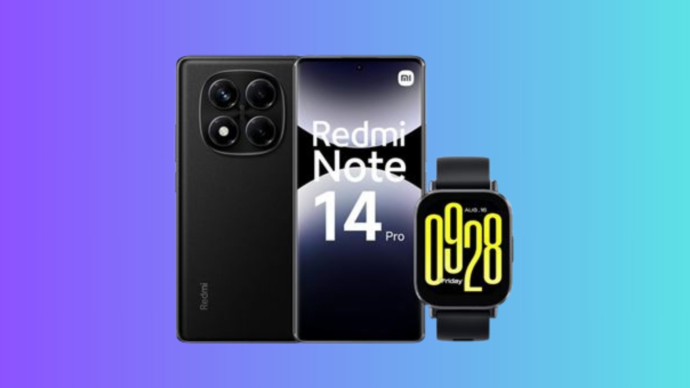 Ne laissez pas passer cette offre exceptionnelle sur le Xiaomi Redmi Note 14 + Redmi Watch Active 5 © Fnac