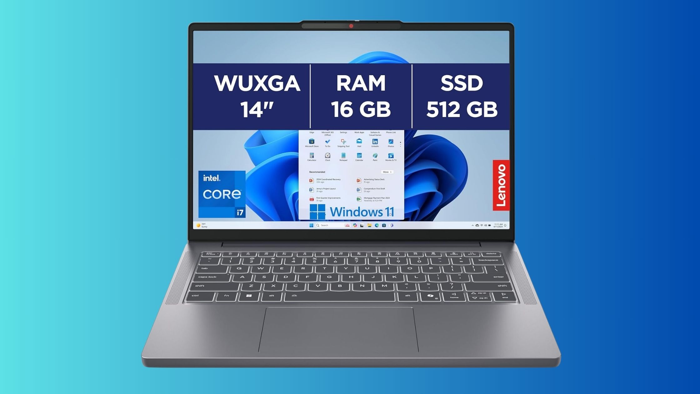 Remise de 150 euros sur le PC portable Lenovo Ideapad Slim 3 14IRH10 © Amazon