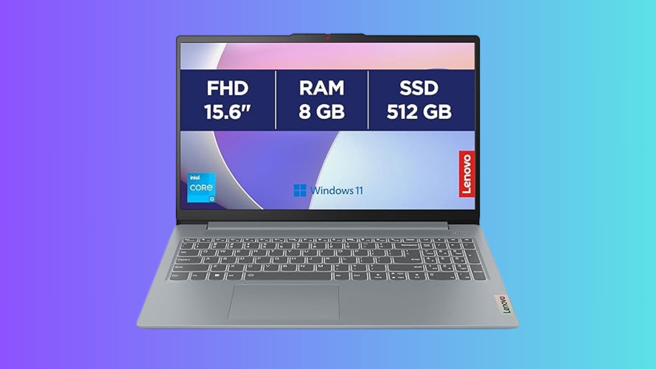 Remise de 150 euros sur le PC portable Lenovo Ideapad Slim 3 15IAH8 © Amazon