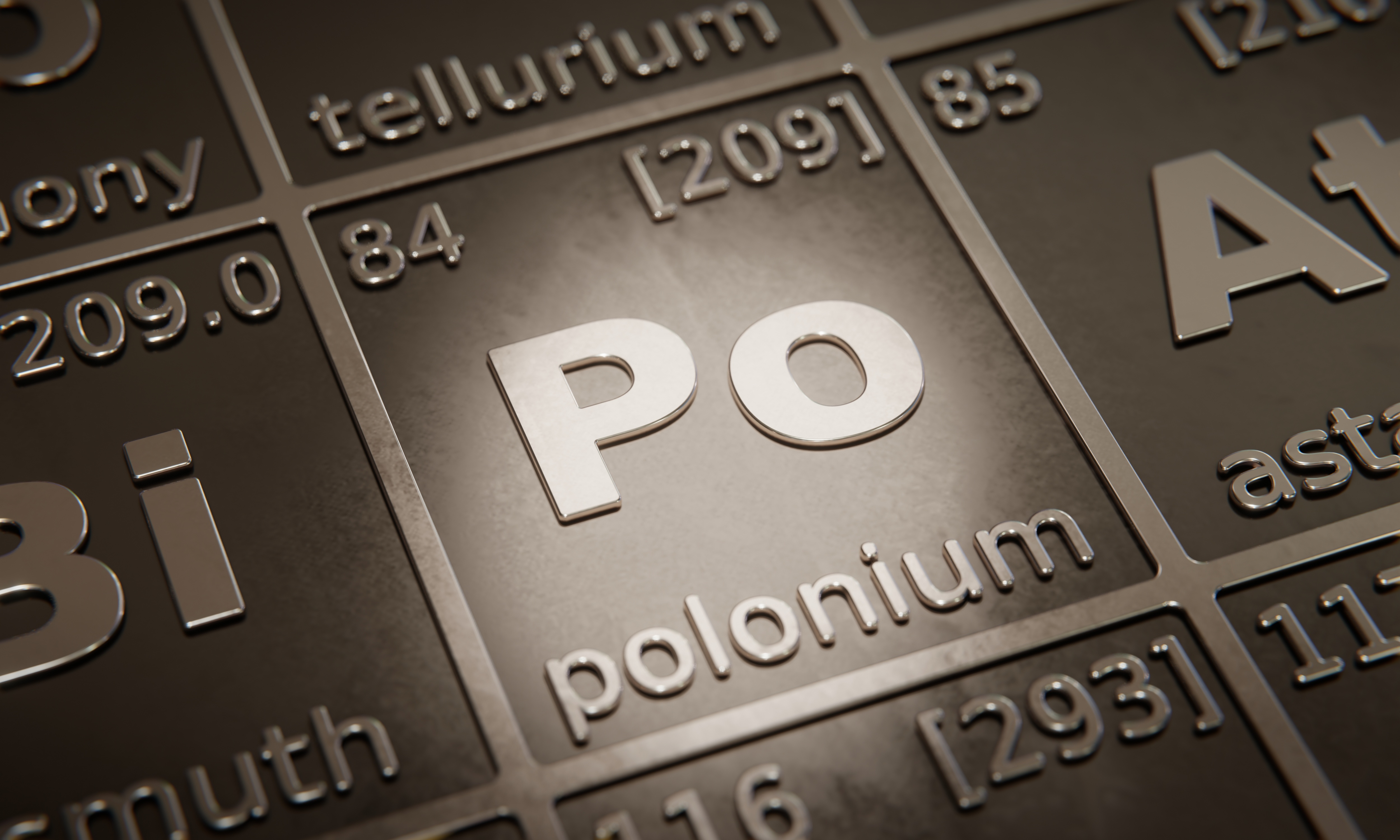 Le polonium a été découvert par Pierre et Marie Curie. © HTGanzo, Adobe Stock