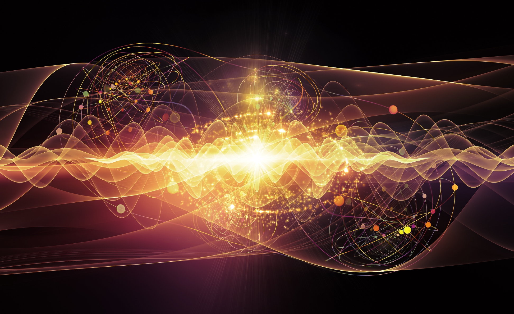 Une vue d'artiste de l'étonnant monde quantique. © agsandrew, Shutterstock
