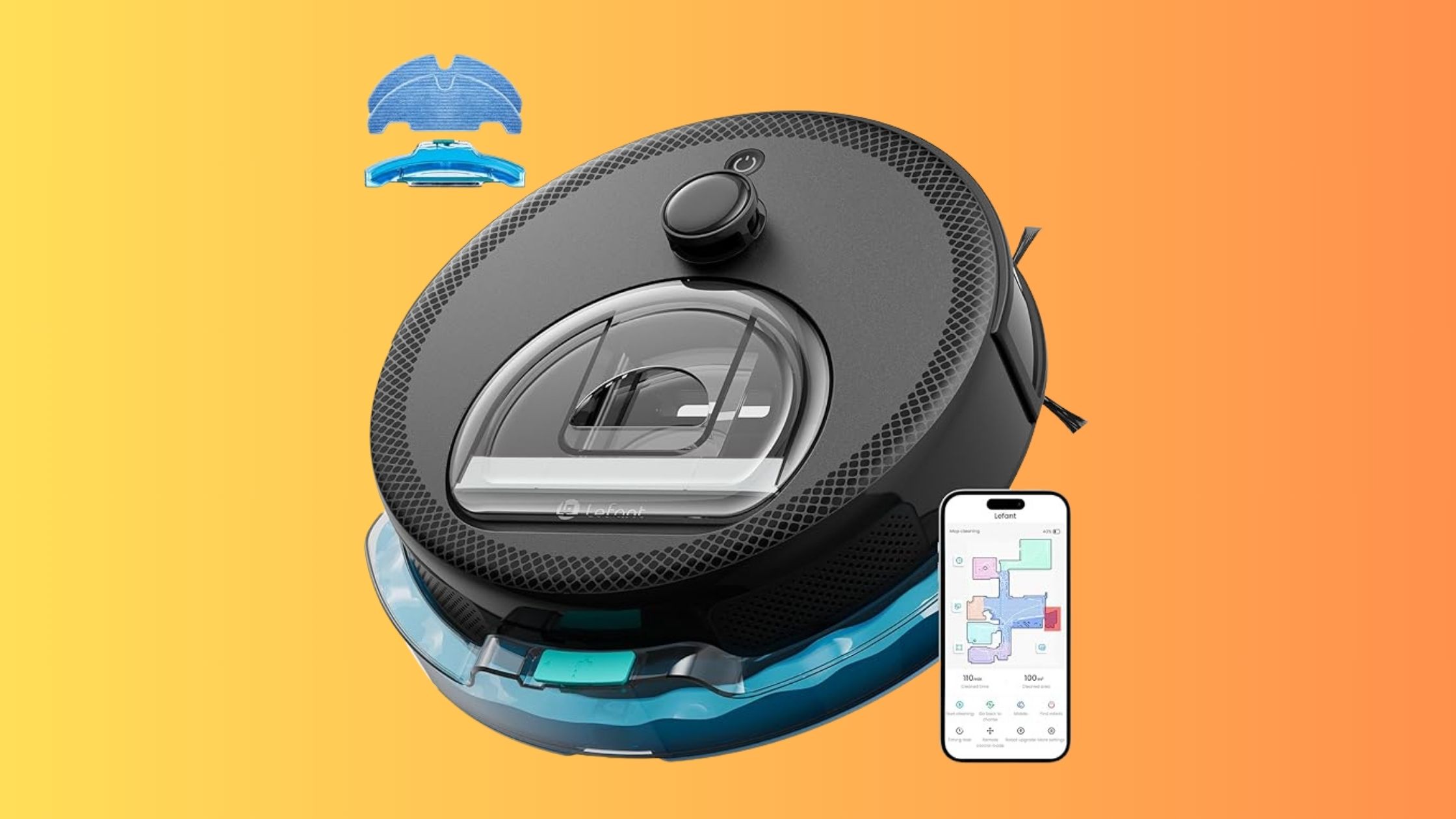 Lefant M330 Pro : énorme promo de -68 % sur cet aspirateur robot laveur 3 en 1 ultra performant © Amazon