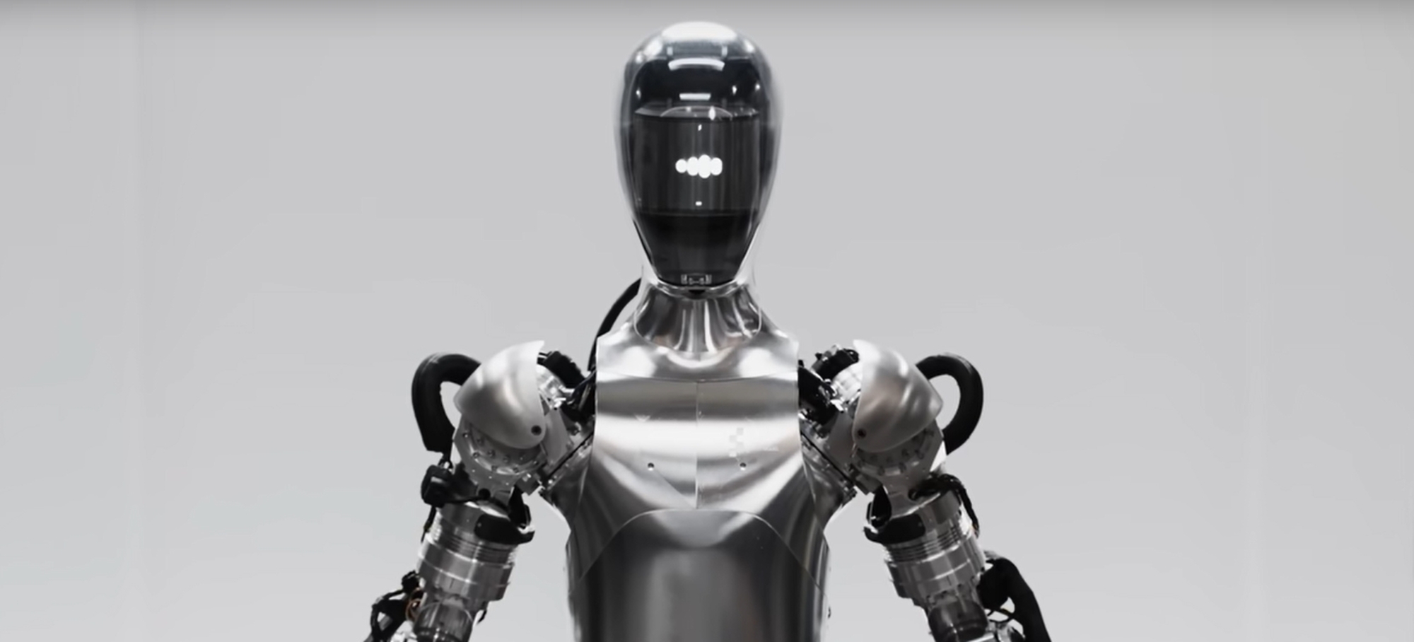 Portrait du robot humanoïde Figure 01. © Figure, OpenAI