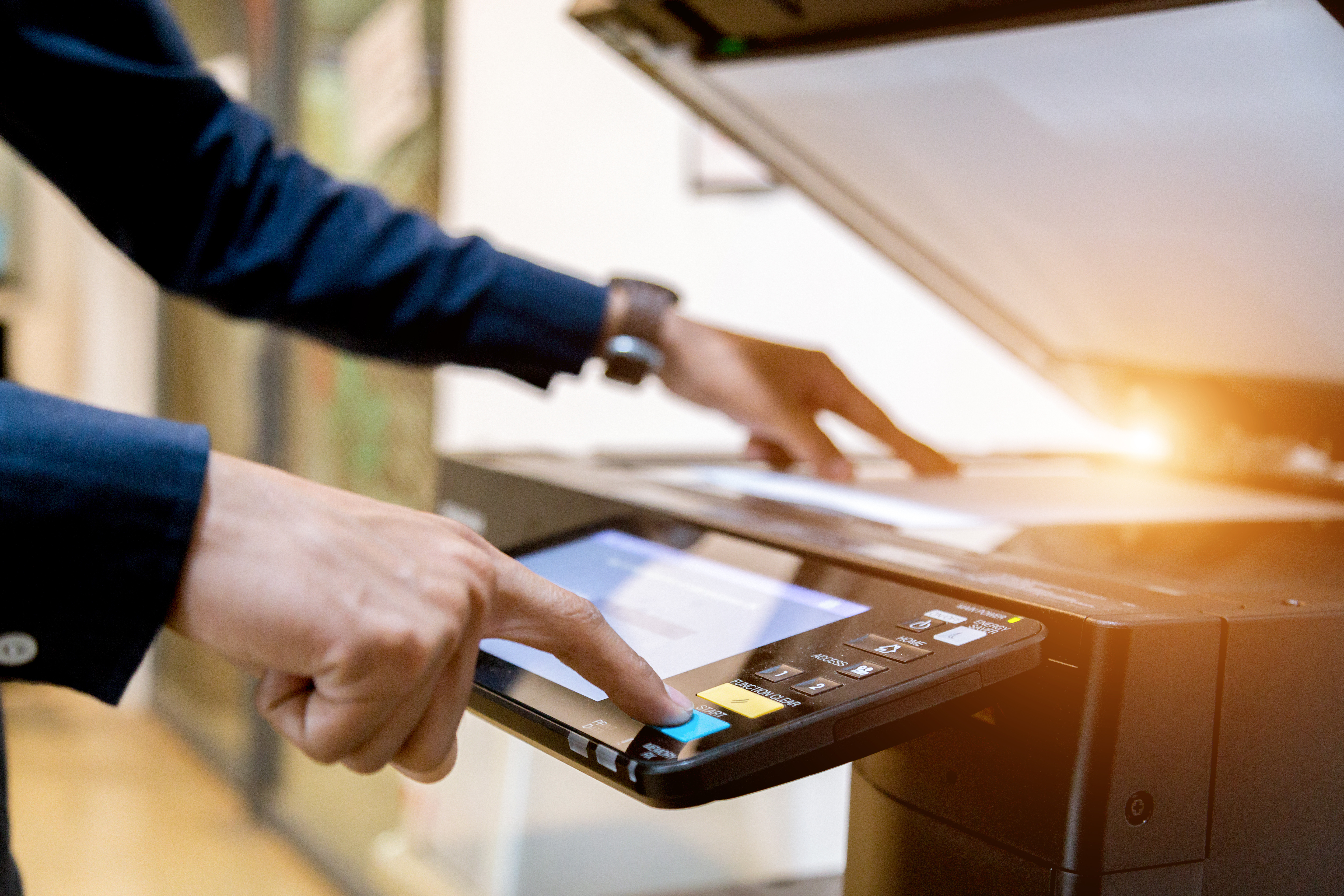 Aujourd'hui, la plupart des imprimantes disposent d'un scanner. © A Stockphoto, Adobe Stock