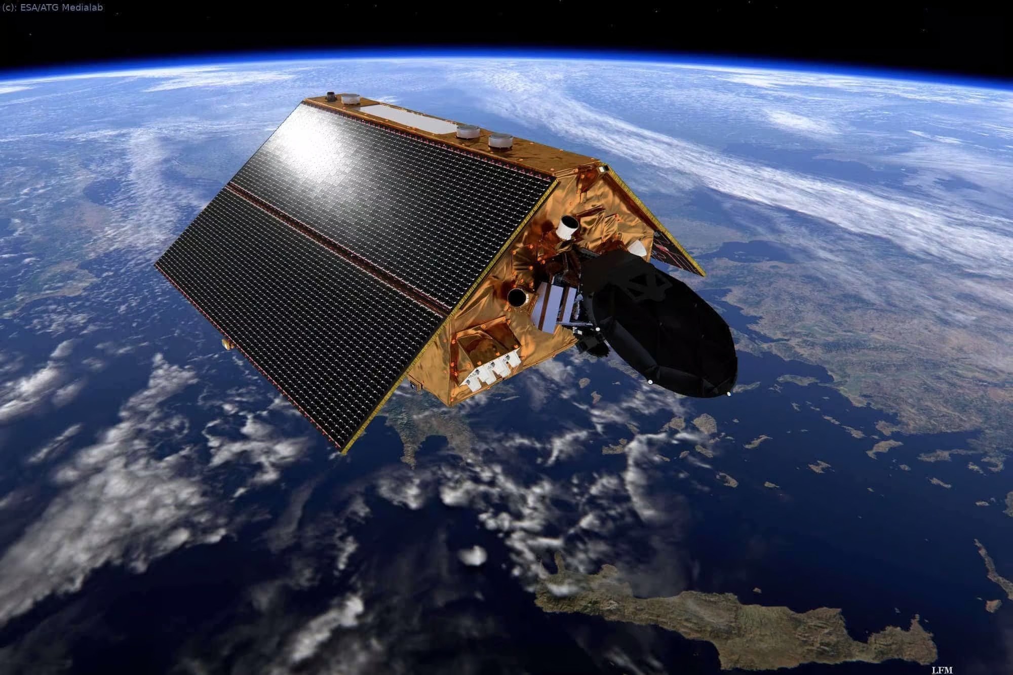 La relève de l'altimétrie satellite des océans sera assurée l'année prochaine par Sentinel 6B. La Maison Blanche maintient son engagement à couvrir les frais du lancement. © Copernicus, Nasa