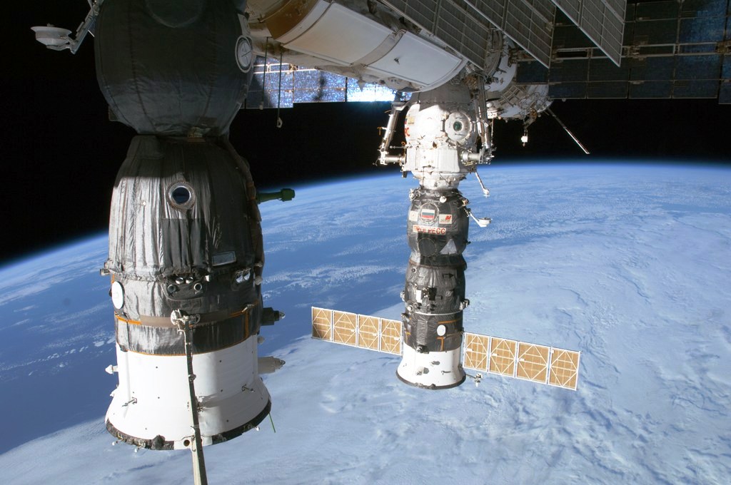 De nombreux cosmonautes ont occupé et continuent à occuper régulièrement la Station spatiale internationale. © Nasa