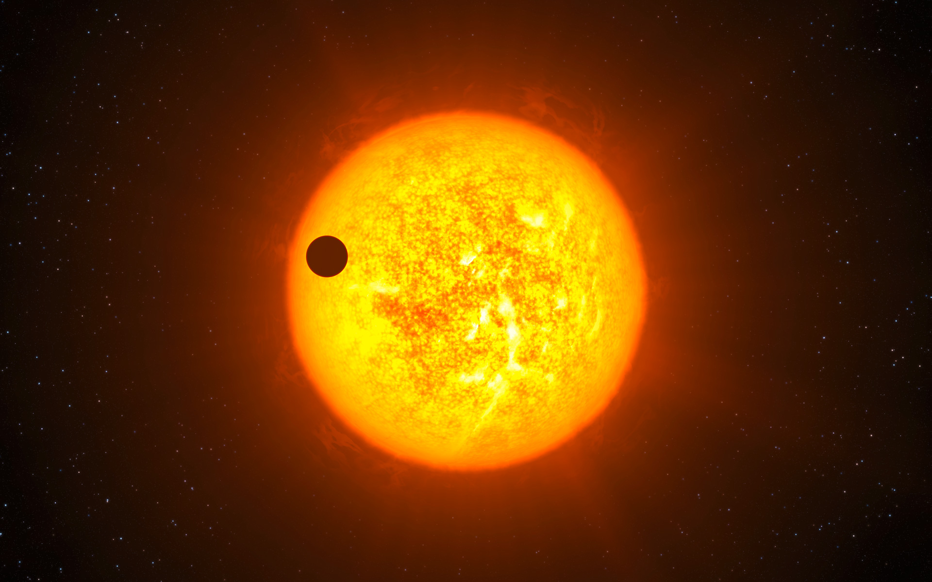 Une des techniques utilisées par l'humanité pour détecter des exoplanètes repose sur le transit de celles-ci devant leur étoile. Il est raisonnable de penser que des civilisations E.T. avancées font de même dans leur recherche d'une vie ailleurs. © Eso