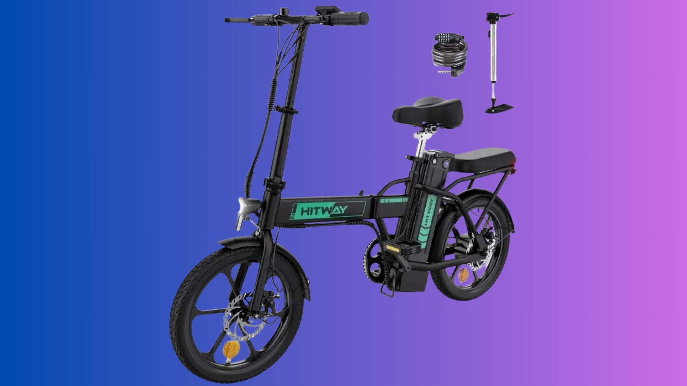 Le vélo électrique HITWAY BK5 est disponible à moins de 500 € : à saisir d'urgence durant les soldes d'été © Cdiscount
