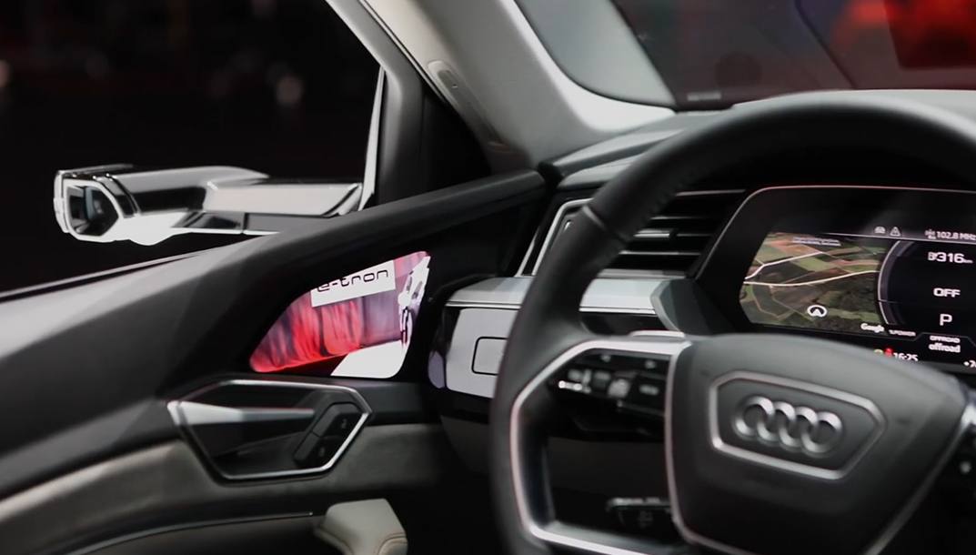 2020 Audi E-Tron : des rétroviseurs virtuels nouvelle génération