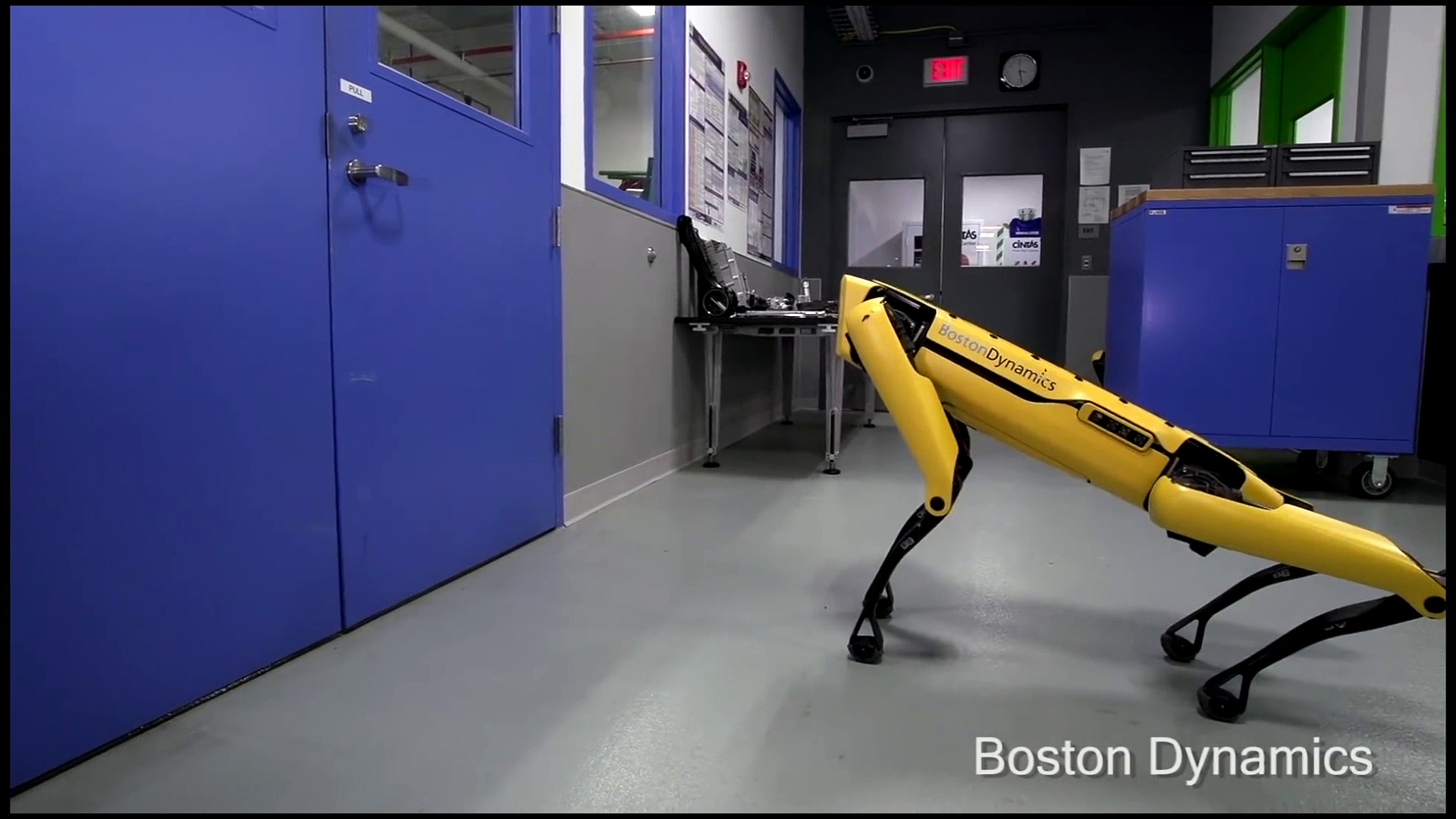 Boston Dynamics 2018 : le robot SpotMini ouvre les portes tout seul