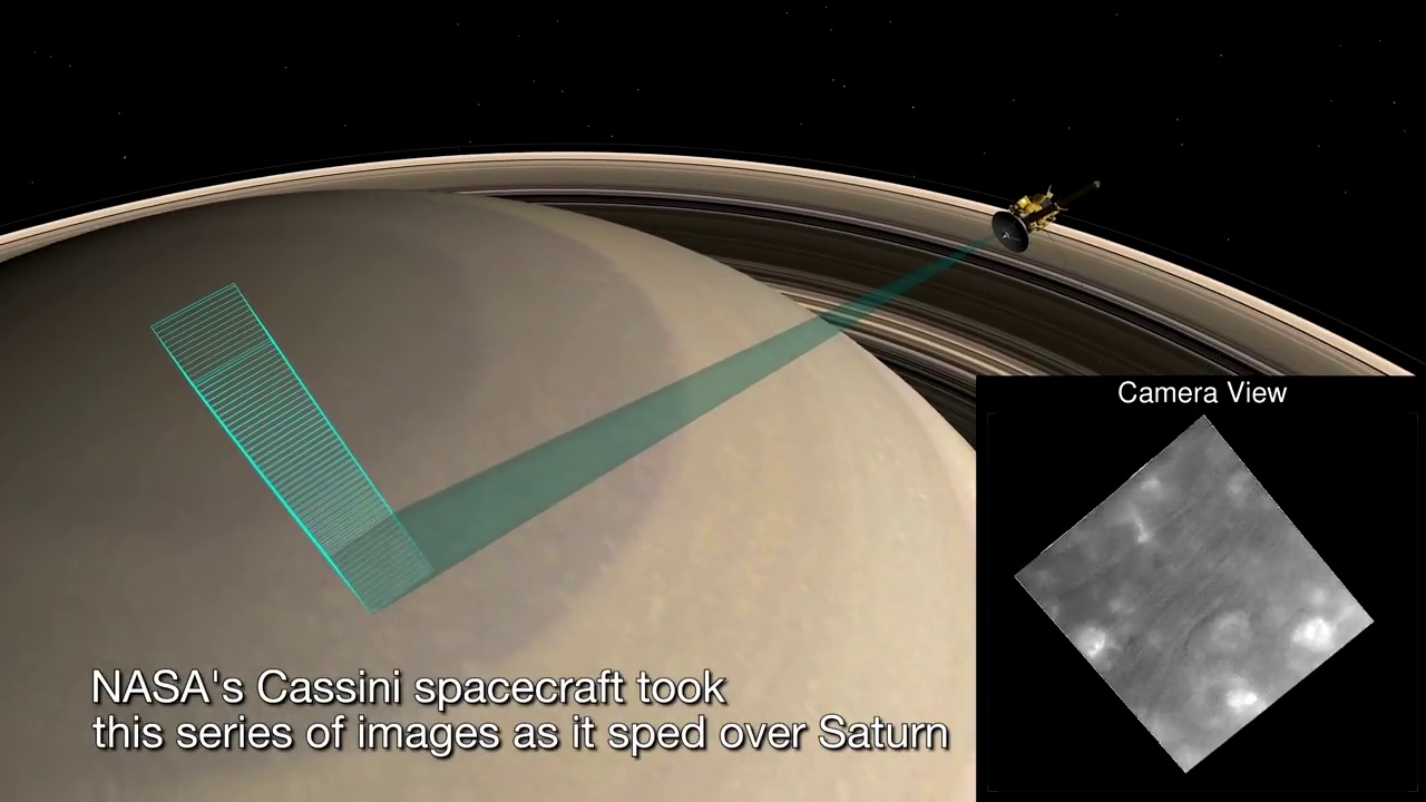 Revivez le premier plongeon de Cassini entre Saturne et ses anneaux