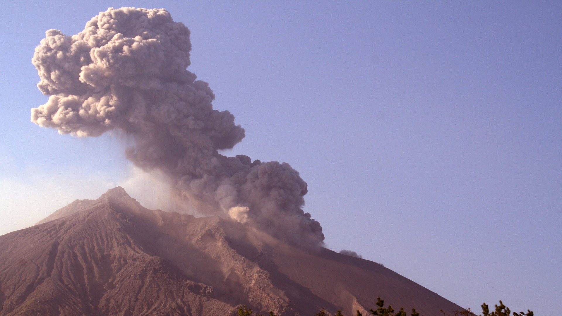 La plus grosse éruption volcanique du Sakurajima
