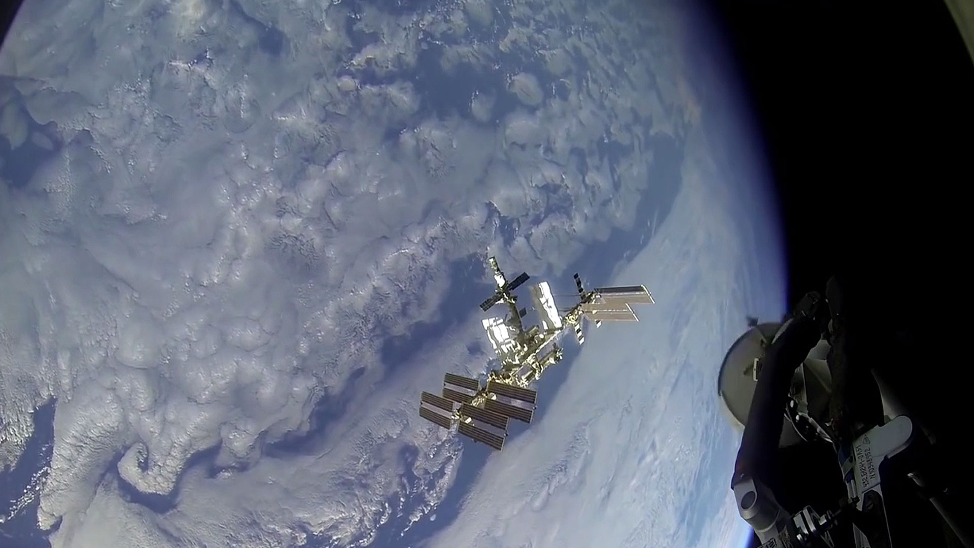L’amarrage d’un Soyouz à l’ISS en time-lapse
