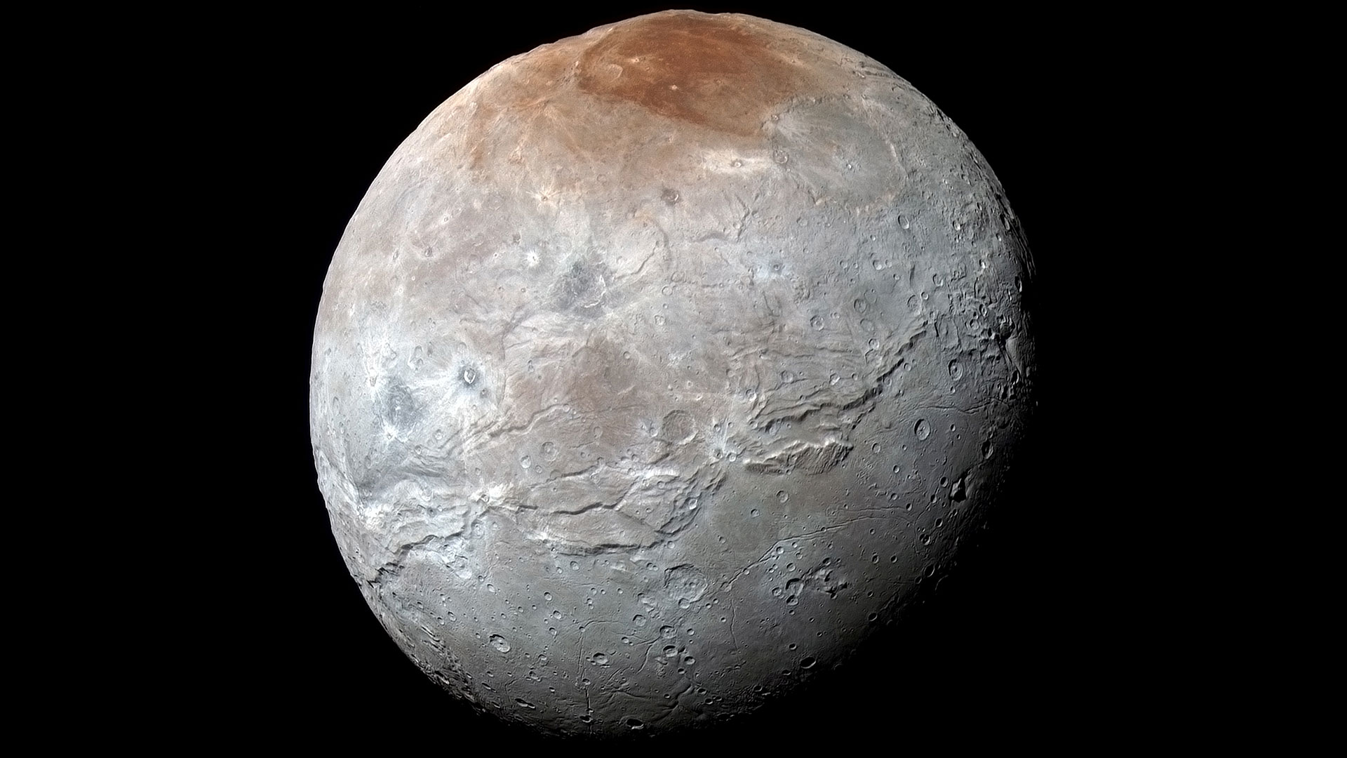 Charon, l'énigmatique lune de Pluton, se révèle en vidéo