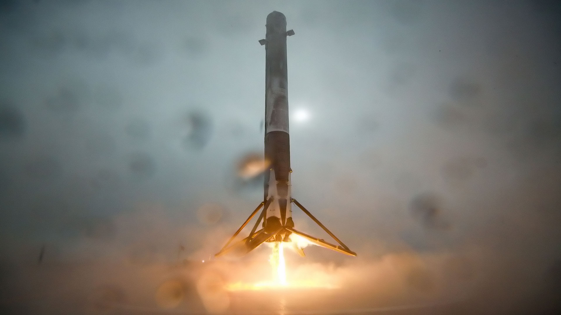 Falcon 9 : crash du premier étage du lanceur de SpaceX