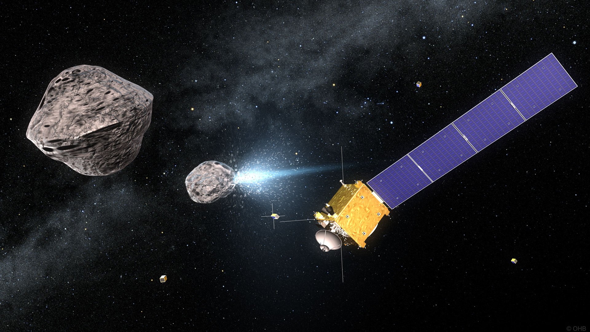 Mission Aida : comment dévier un astéroïde pouvant frapper la Terre ?