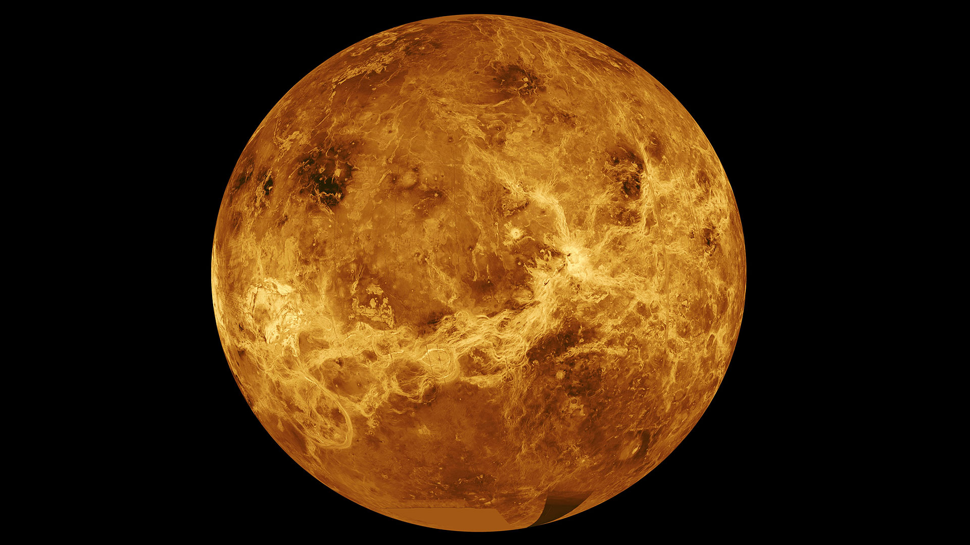 La planète Vénus en animation