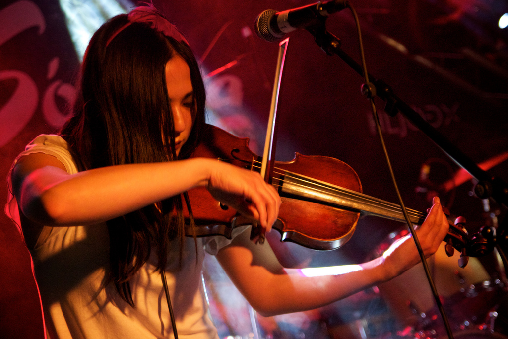 Selon une étude, la passion avec laquelle les musiciens jouent de leur instrument est déterminante pour le spectateur.&nbsp;© Jesse Garrison, Flickr, cc by nc sa 2.0