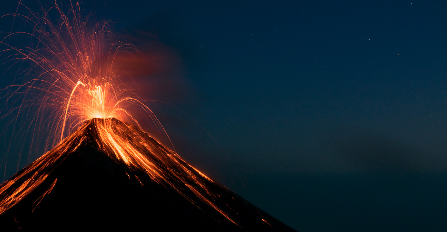 Le Fuego est un volcan actif du Guatemala. © Vicen, Fotolia
